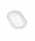 San Jamar Araven - Food Pan Lid - Silicone GN 1/9 Size - Clear