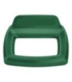 Rubbermaid FG2018307 Final Sale: Untouchable Lid Open Top - Green, Price Per EA