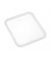 San Jamar Araven - Lid Silicone GN 1/2 Size - Clear