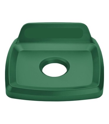Rubbermaid FG2018353 Final Sale: Untouchable 3569 Lid Bottles Cans - Green, Price Per EA - FG2018353 -  - [unit price]