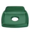 Rubbermaid FG2018353 Final Sale: Untouchable 3569 Lid Bottles Cans - Green, Price Per EA