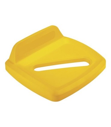 Rubbermaid FG2018358 Final Sale: Untouchable 3569 Lid Paper - Yellow, Price Per EA - FG2018358 -  - [unit price]