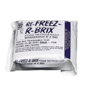 San Jamar EZ-Chill Refreezable Ice Pack - 6/pk