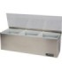 San Jamar EZ-Chill Garnish Center - (3) 1 Qt w/Plex Lids