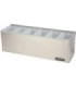 San Jamar EZ-Chill Garnish Center - (6) 1 Pt w/Plex Lids
