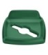 Rubbermaid FG2018365 Final Sale: Untouchable 3569 Lid Mixed Recy - Green, Price Per EA - FG2018365 -  - [unit price]