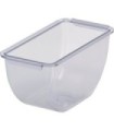 San Jamar Dome & Mini Dome Standard Tray-1.5 Pt-Chillable - 6/cs