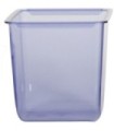 San Jamar Dome & Mini Dome Deep Tray - 3 Pt - 6/pk