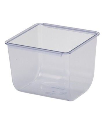 San Jamar Dome & Mini Dome Deep Tray - 2 Qt - 6/pk