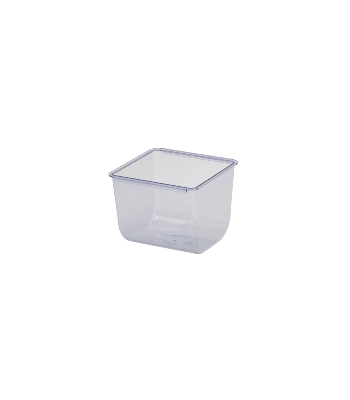 San Jamar Dome & Mini Dome Deep Tray - 2 Qt - 6/pk