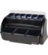 San Jamar Dome Stacker-1/1 (3) 2 Qt Trays/(6)1 Pt Tray-Chillable