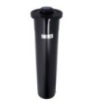 San Jamar One Size Fits All EZ-Fit In-Counter Disp-8-46oz-Black