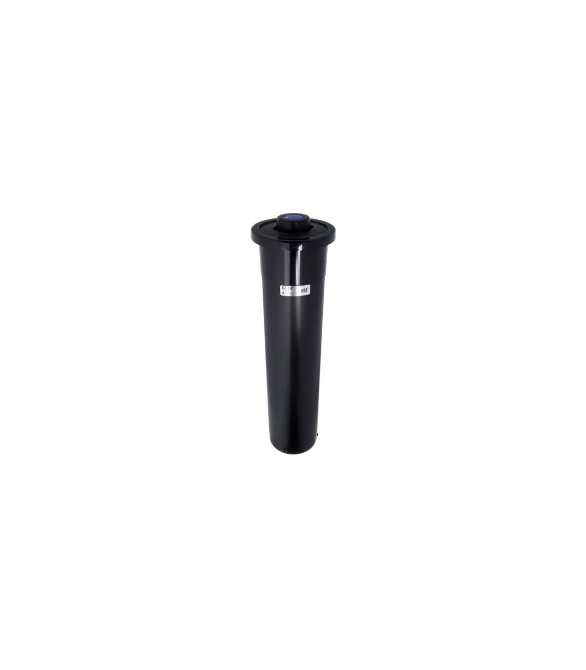 San Jamar One Size Fits All EZ-Fit In-Counter Disp-8-46oz-Black