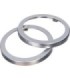 San Jamar In-Counter Cup-EZ-Fit Chrome Finish Rings For C2410C