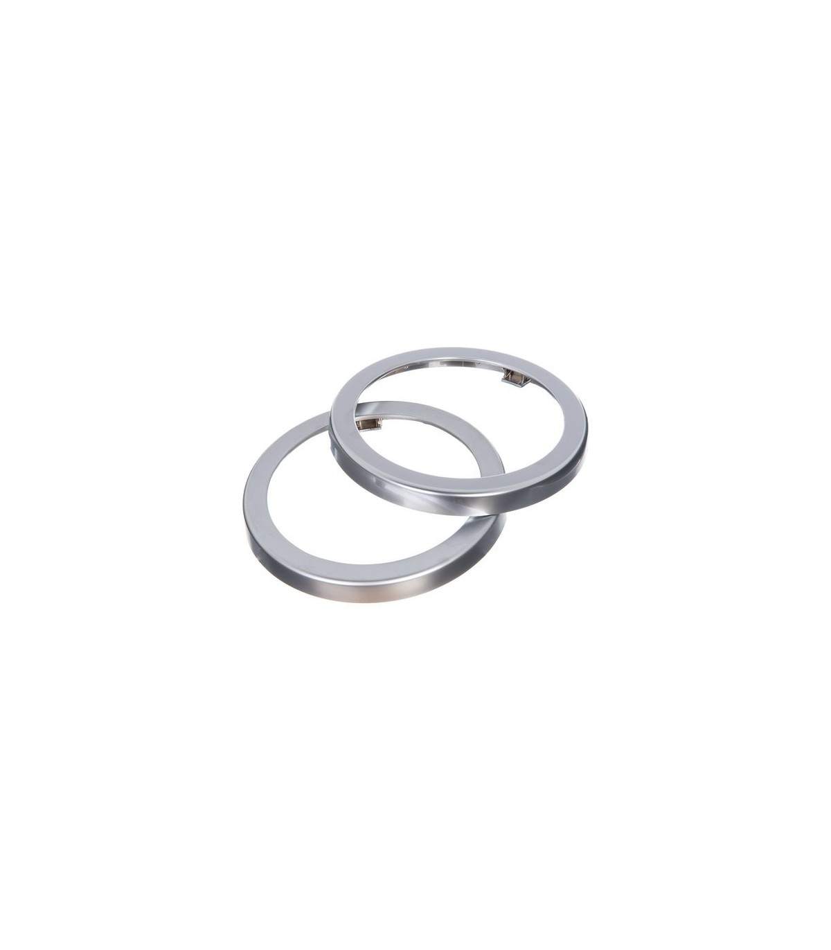 San Jamar In-Counter Cup-EZ-Fit Chrome Finish Rings For C2410C
