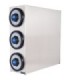 San Jamar EZ-Fit Stainless Steel Bev Center - (3) C2410C