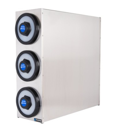San Jamar EZ-Fit Stainless Steel Bev Center - (3) C2410C