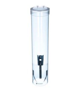 San Jamar Medium Pull-Type Disp-Cone Or Flat 4-10oz-Arctic Blue