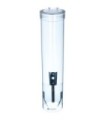 San Jamar Medium Pull-Type Disp-Cone Or Flat 4-10oz-Arctic Blue