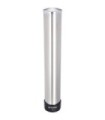 San Jamar Stainless Steel-Pull-Type Bev Cup Dispenser - 6-10oz