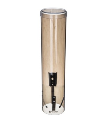 San Jamar Lrg Pull-Type Water Cup Disp -Cone 4.5/7oz Flat - Brz