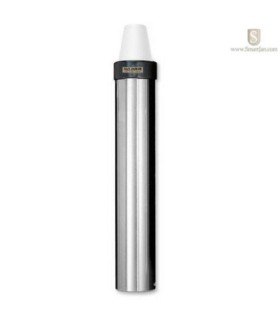 San Jamar Final Sale: SS Steel-In-Counter Cup Disp-12-24oz-Foam