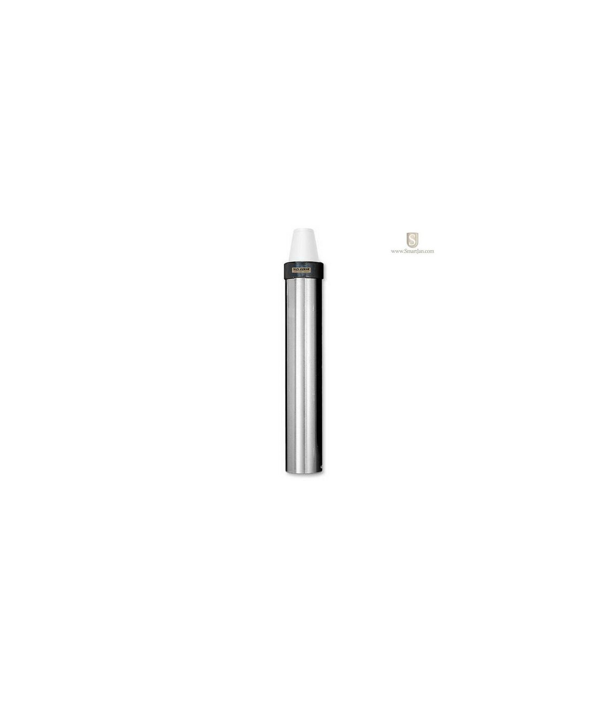 San Jamar Final Sale: SS Steel-In-Counter Cup Disp-12-24oz-Foam
