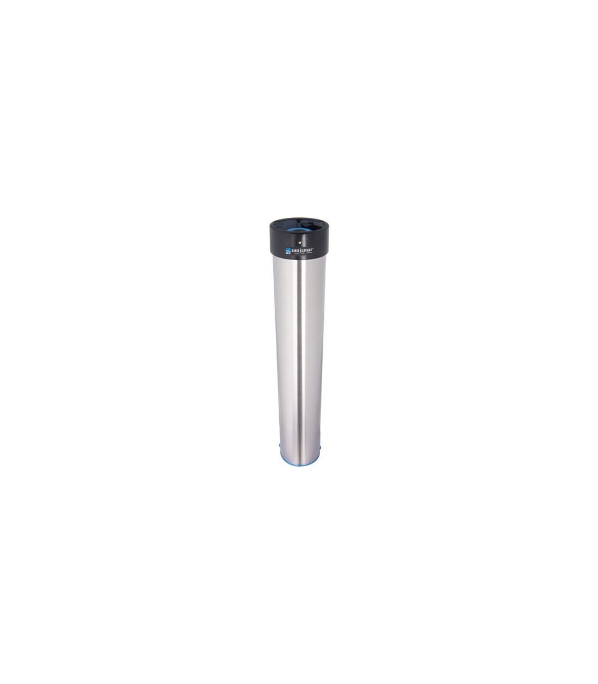 San Jamar SS Steel-Surface (Elevator)Cup Disp.-12-24oz-Vertical