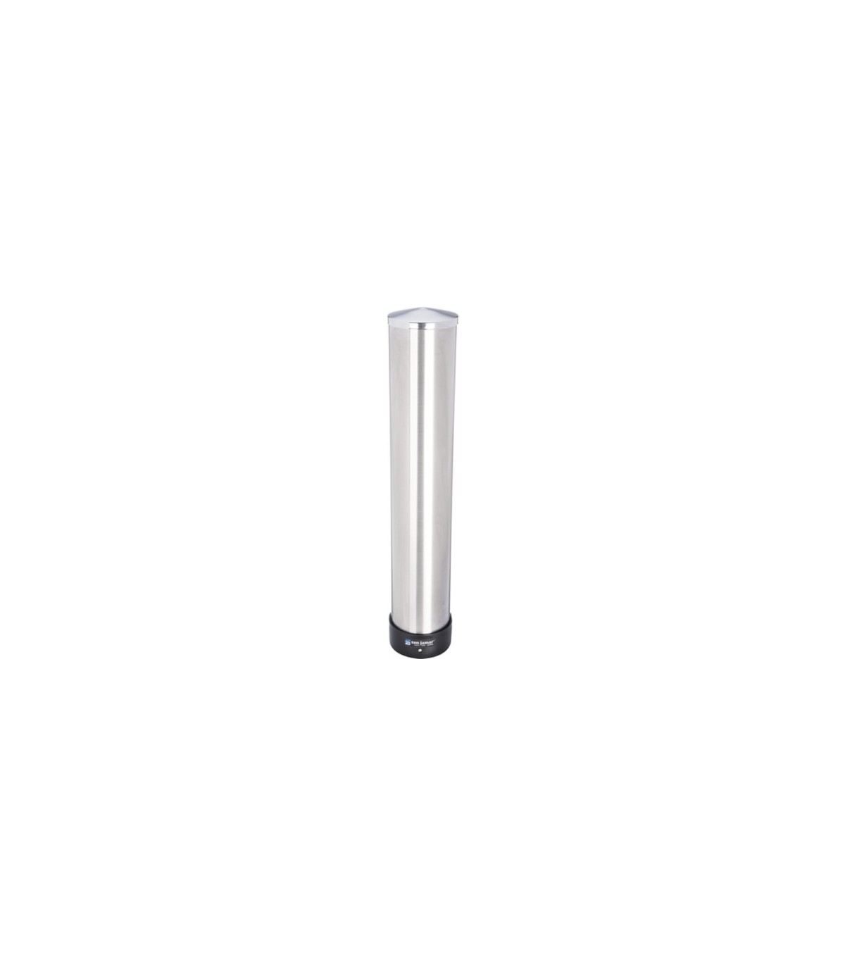 San Jamar SS Steel-Pull-Type Bev Cup Disp. - 12-24oz