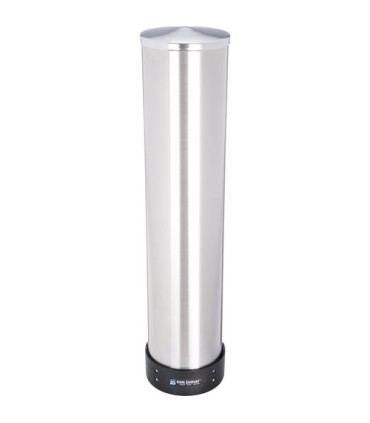 San Jamar Stainless Steel-Pull-Type Bev Cup Disp - 32-46oz