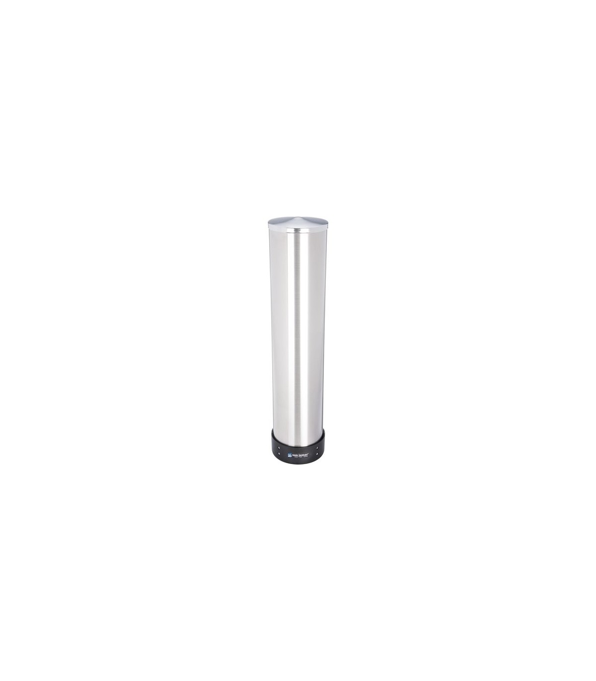 San Jamar Stainless Steel-Pull-Type Bev Cup Disp - 32-46oz