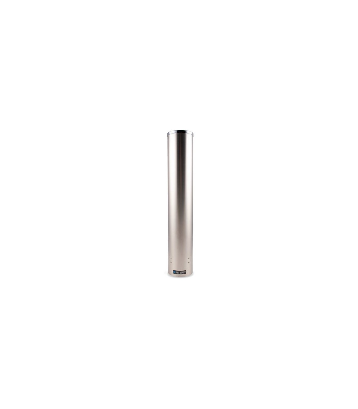 San Jamar Pull-Type Foam Bev Cup Dispenser -12-24oz - SS Steel