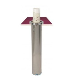 San Jamar In-Counter SST Cup Dispenser 6-10oz - Small