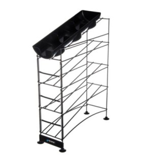 San Jamar Wireworks 3 Tier Cup Dispenser w/Lid Tray