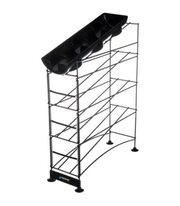 San Jamar Wireworks 3 Tier Cup Dispenser w/Lid Tray
