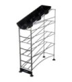 San Jamar Wireworks 3 Tier Cup Dispenser w/Lid Tray