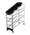 San Jamar Wireworks 3 Tier Cup Dispenser w/Lid Tray/Side Panels