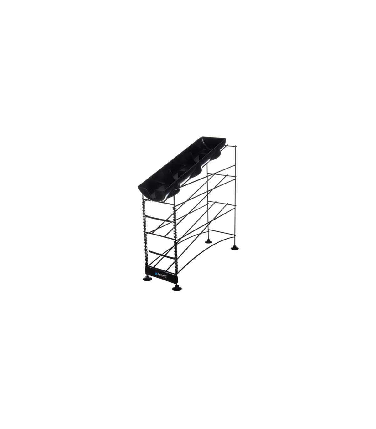 San Jamar Wireworks 3 Tier Cup Dispenser w/Lid Tray/Side Panels