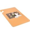 San Jamar Cut-N-Carry Color Cutting Board - Brown