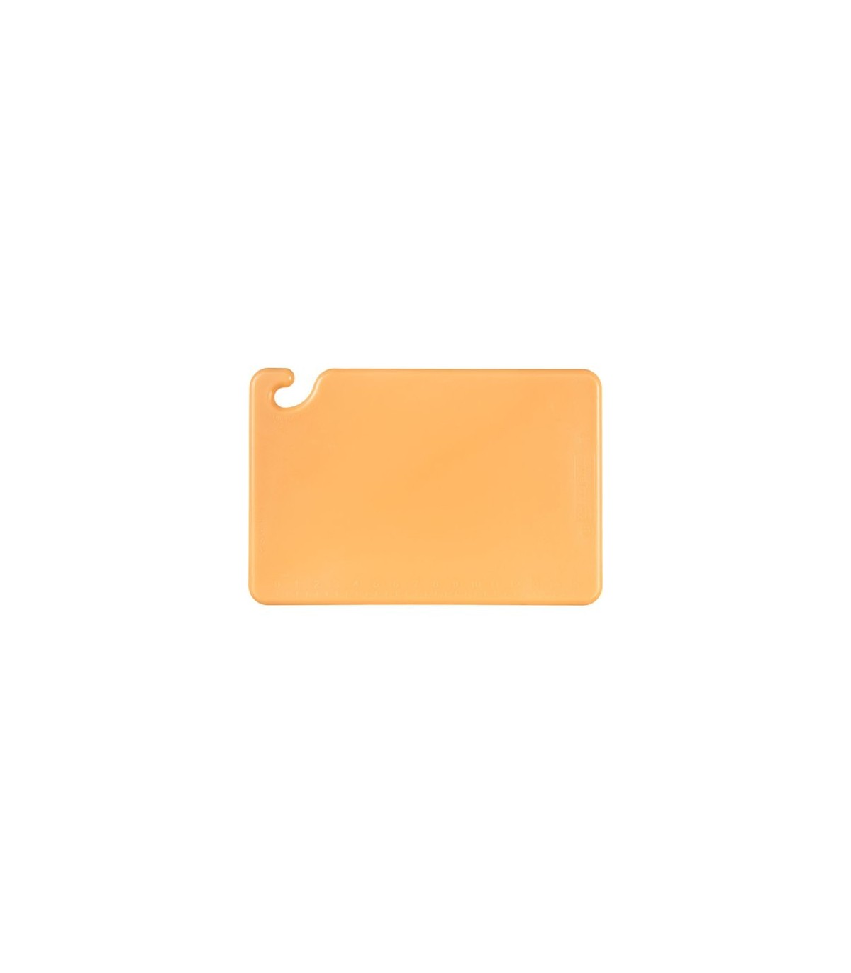 San Jamar Standard-Cut-N-Carry Color Cutting Board - Brown