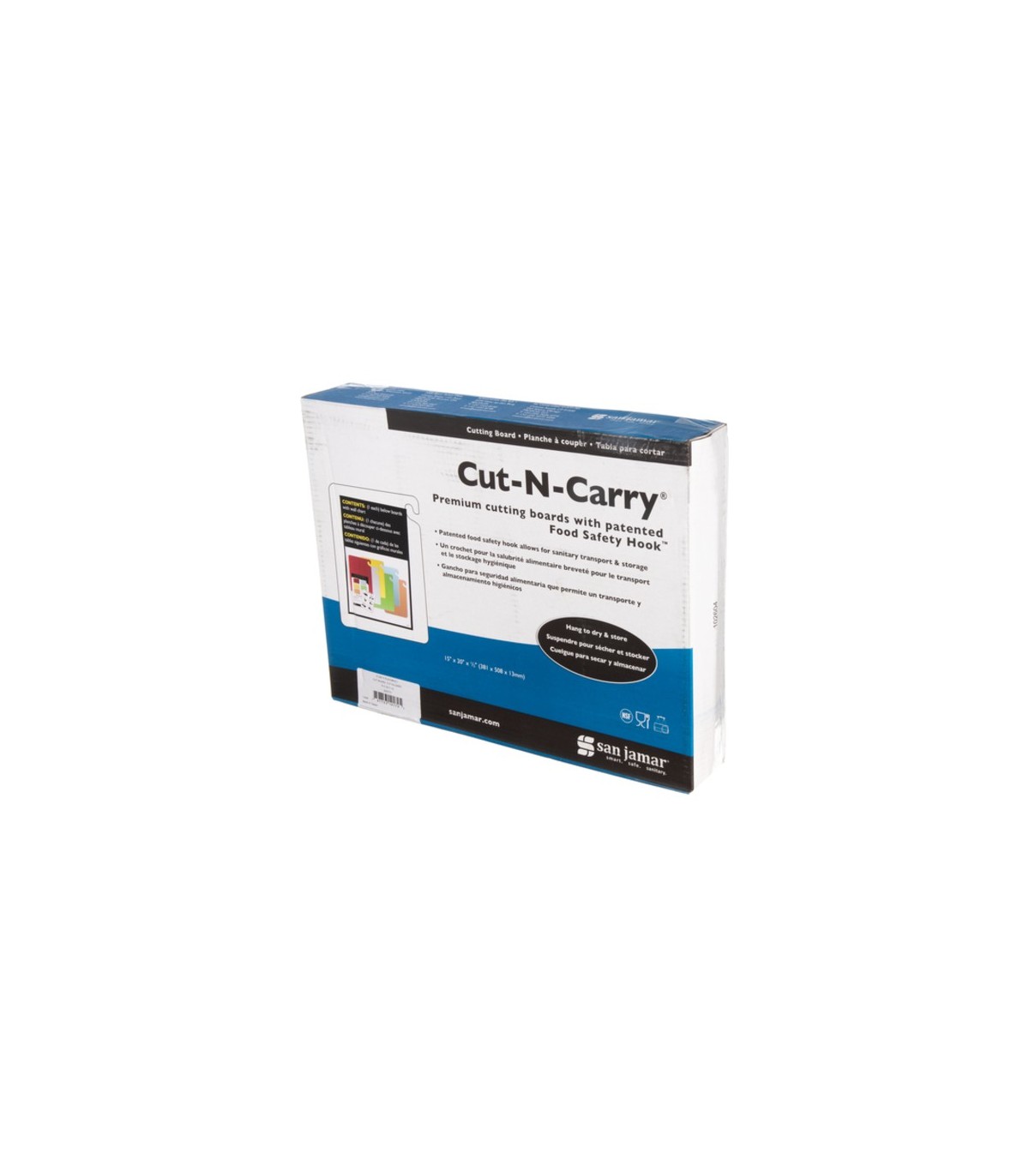 San Jamar Cut-N-Carry 6-Board System