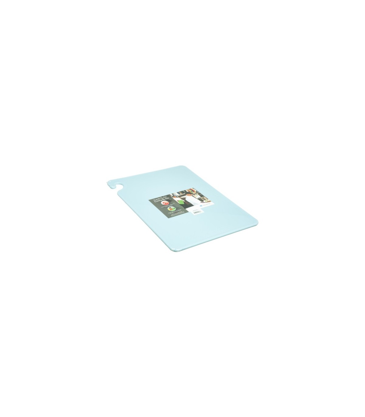San Jamar Cut-N-Carry Color Cutting Board - Blue