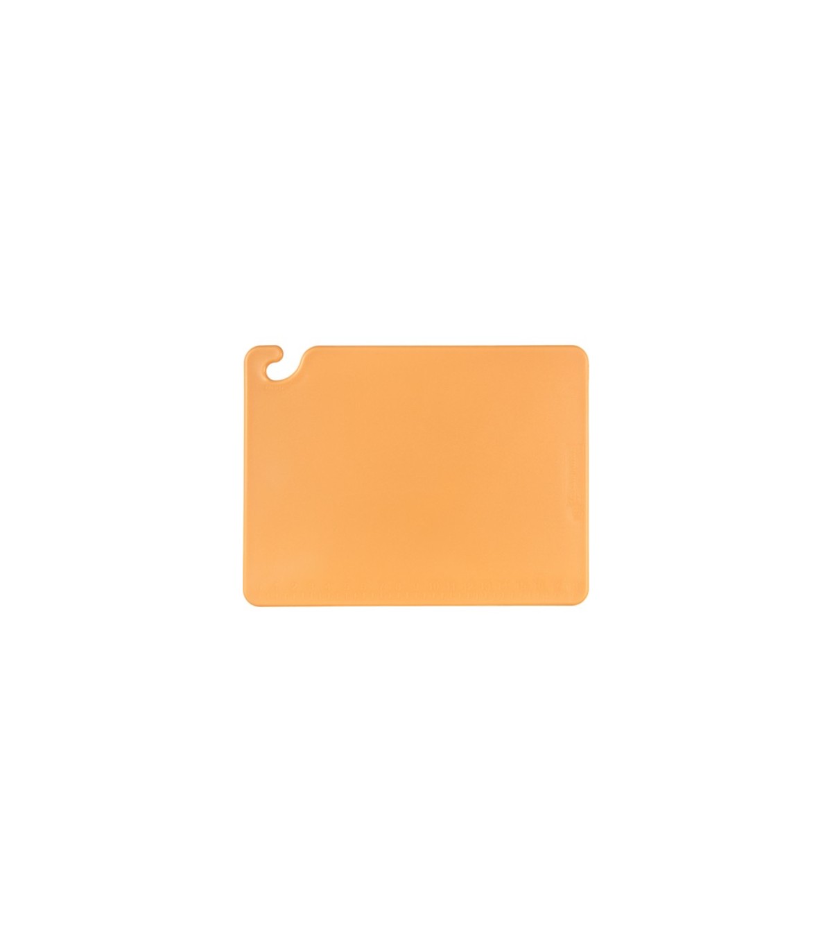 San Jamar Cut-N-Carry Color Cutting Board - Brown