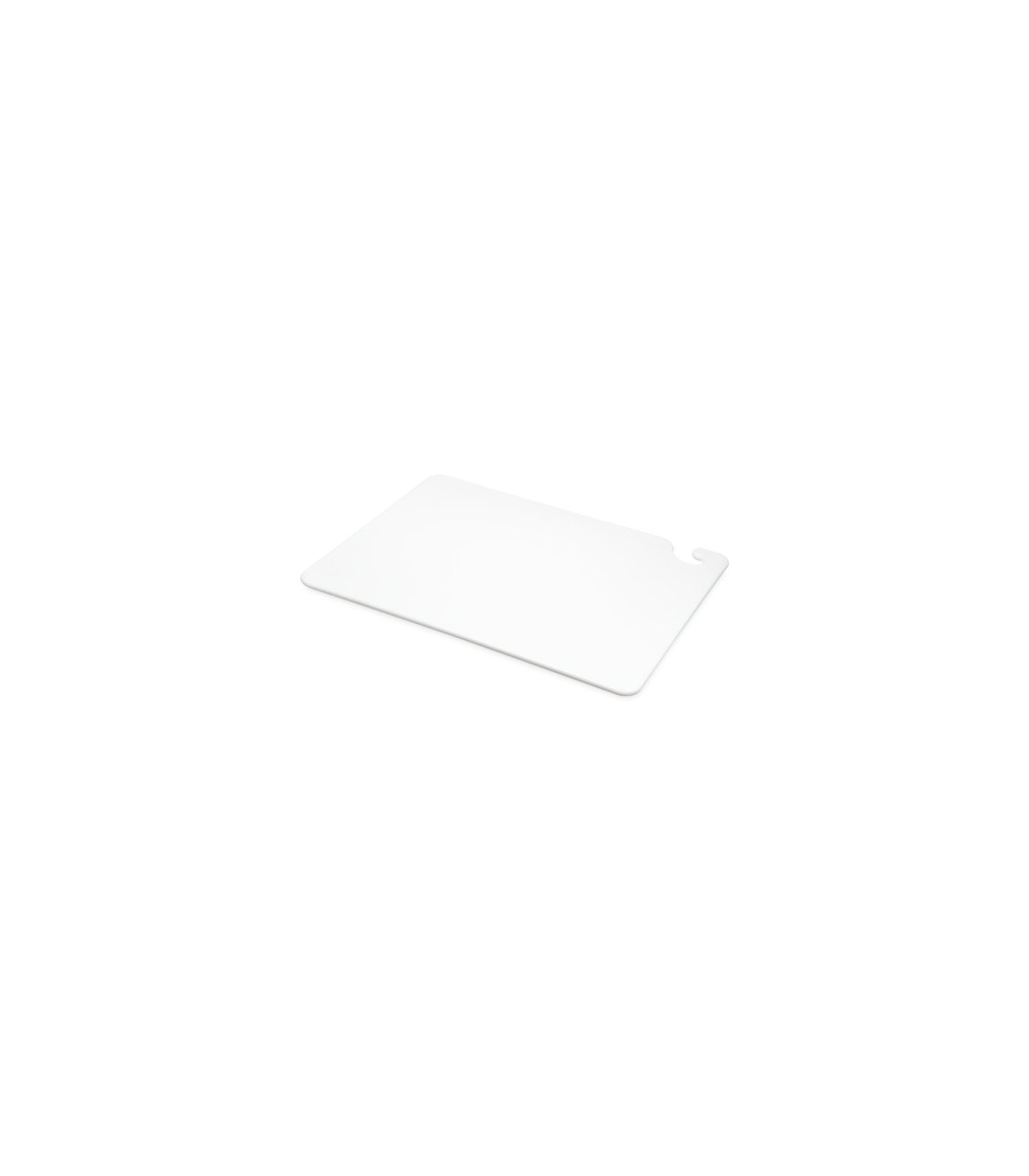 San Jamar Cut-N-Carry Cutting Board - White