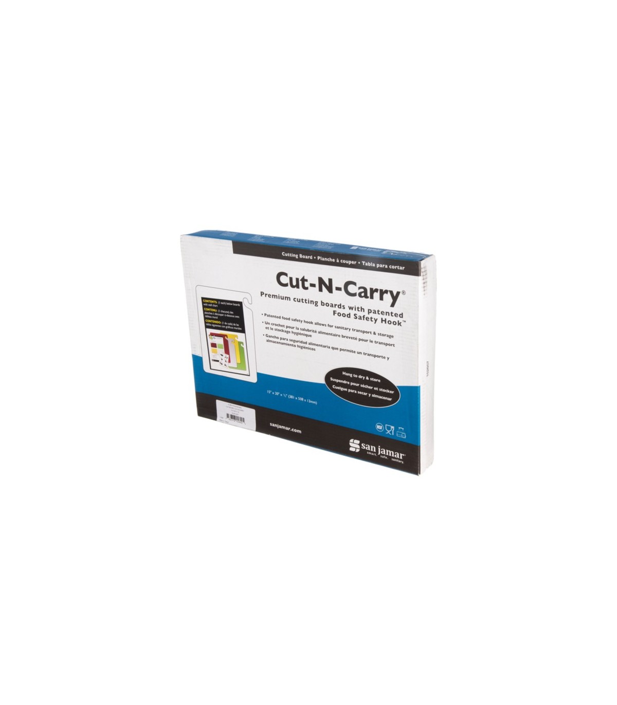 San Jamar Cut-N-Carry 4-Board System