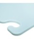 San Jamar Cut-N-Carry Color Cutting Board - Blue