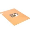 San Jamar Cut-N-Carry Color Cutting Board - Brown