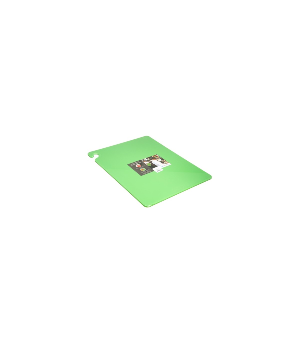 San Jamar Cut-N-Carry Color Cutting Board - Green