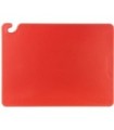 San Jamar Cut-N-Carry Color Cutting Board - Red