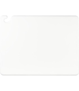 San Jamar Cut-N-Carry Cutting Board - White